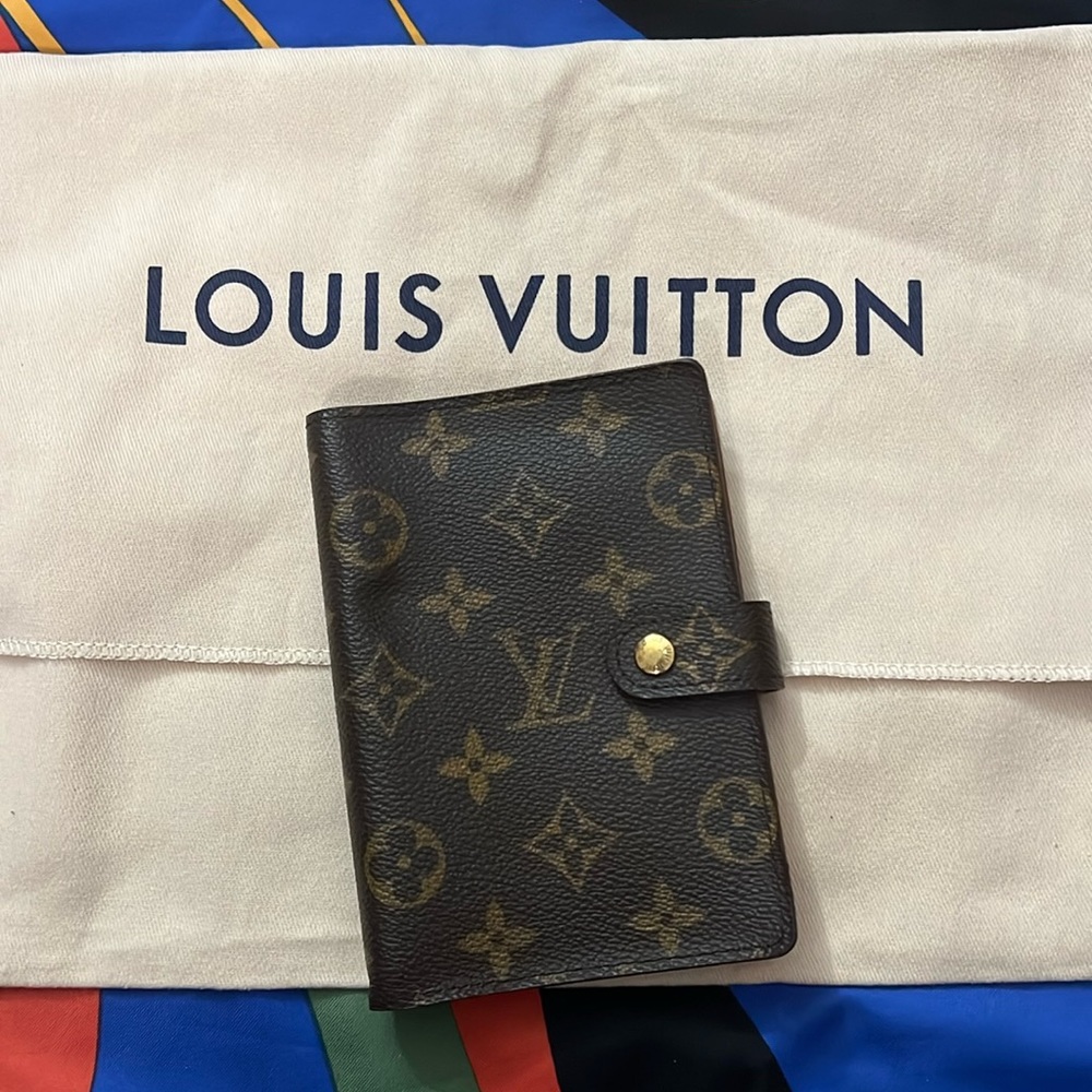 Authentic Preloved Louis Vuitton Monogram Agenda PM Notebook Cover